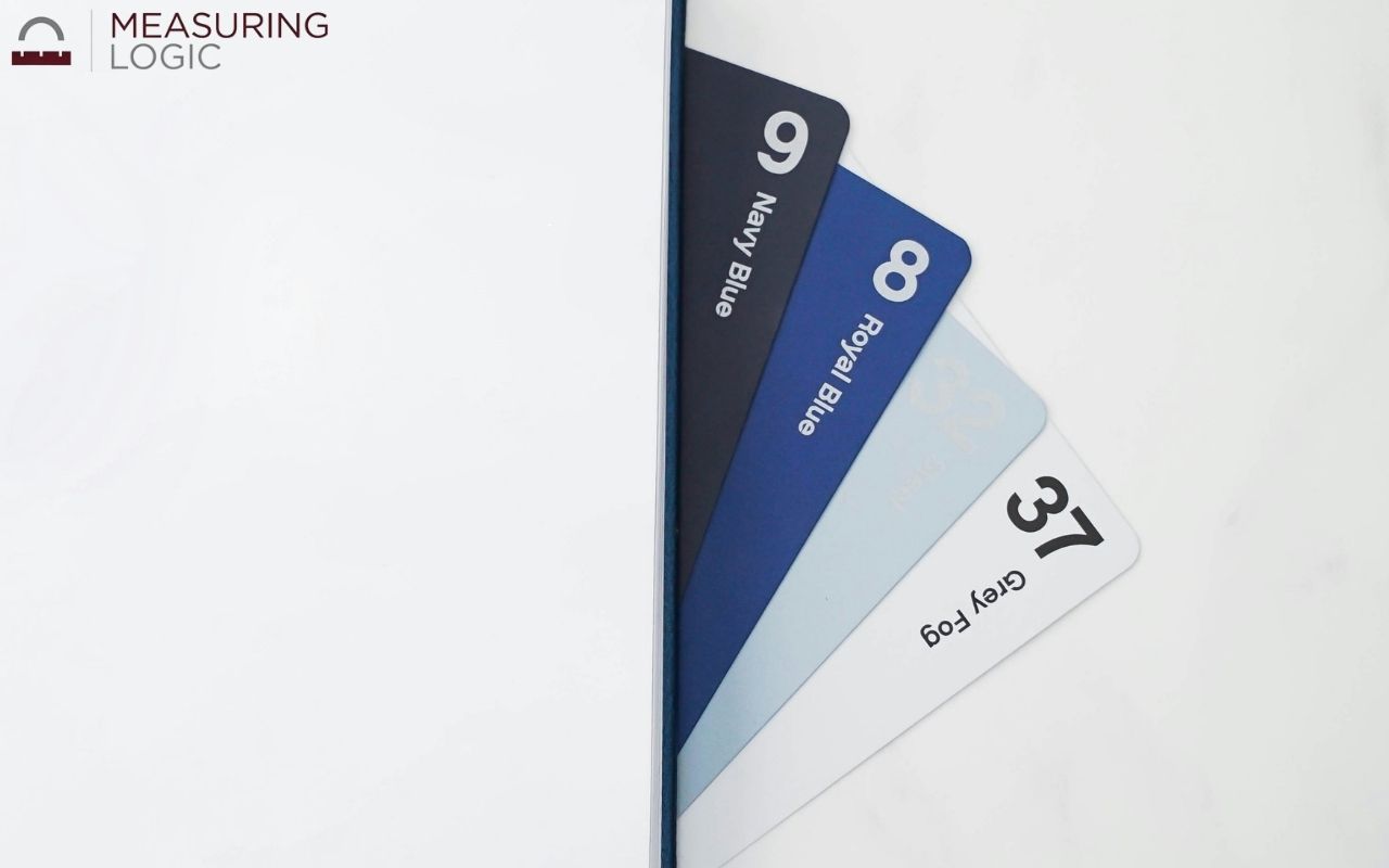 Row of business cards