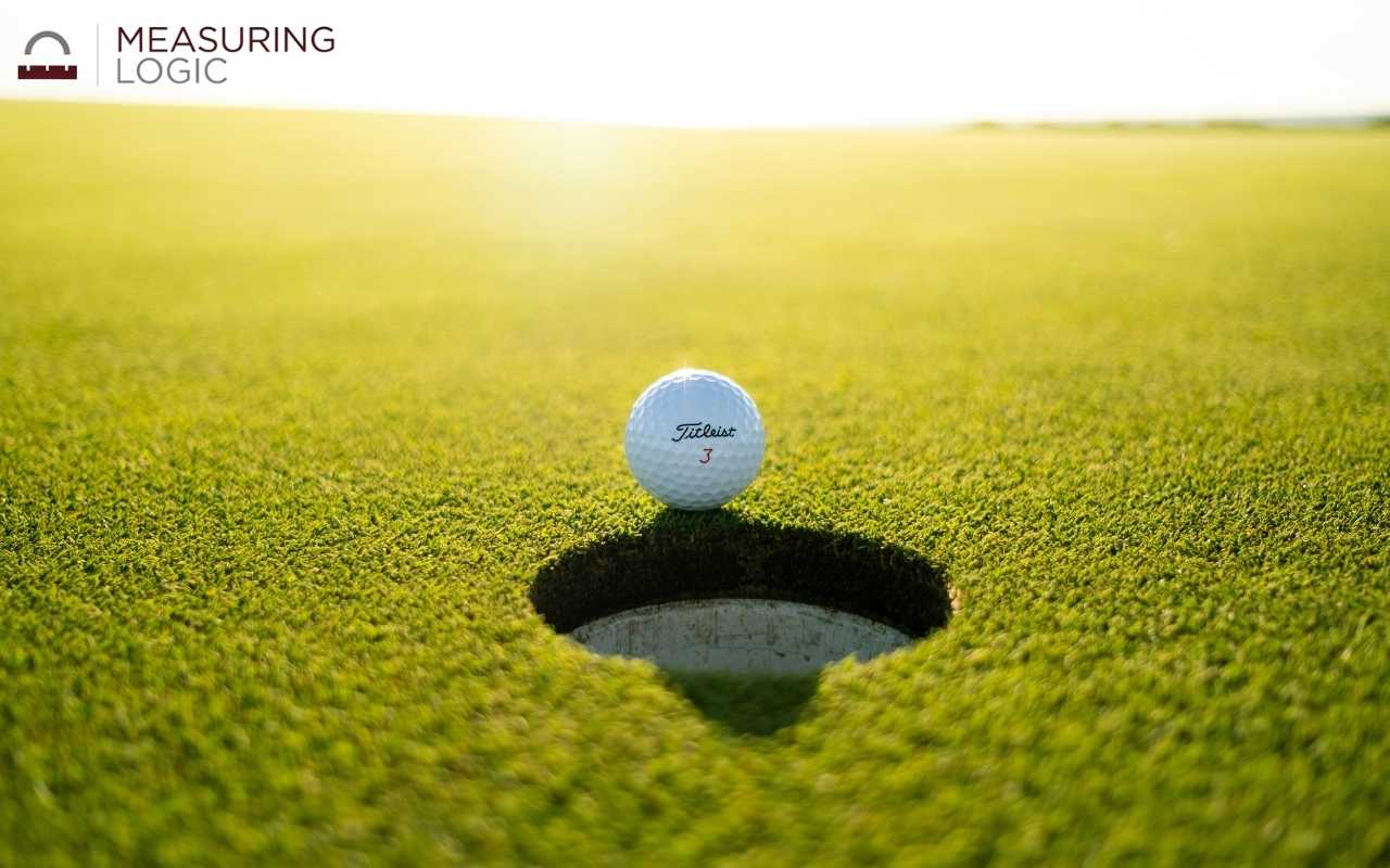 a golf ball