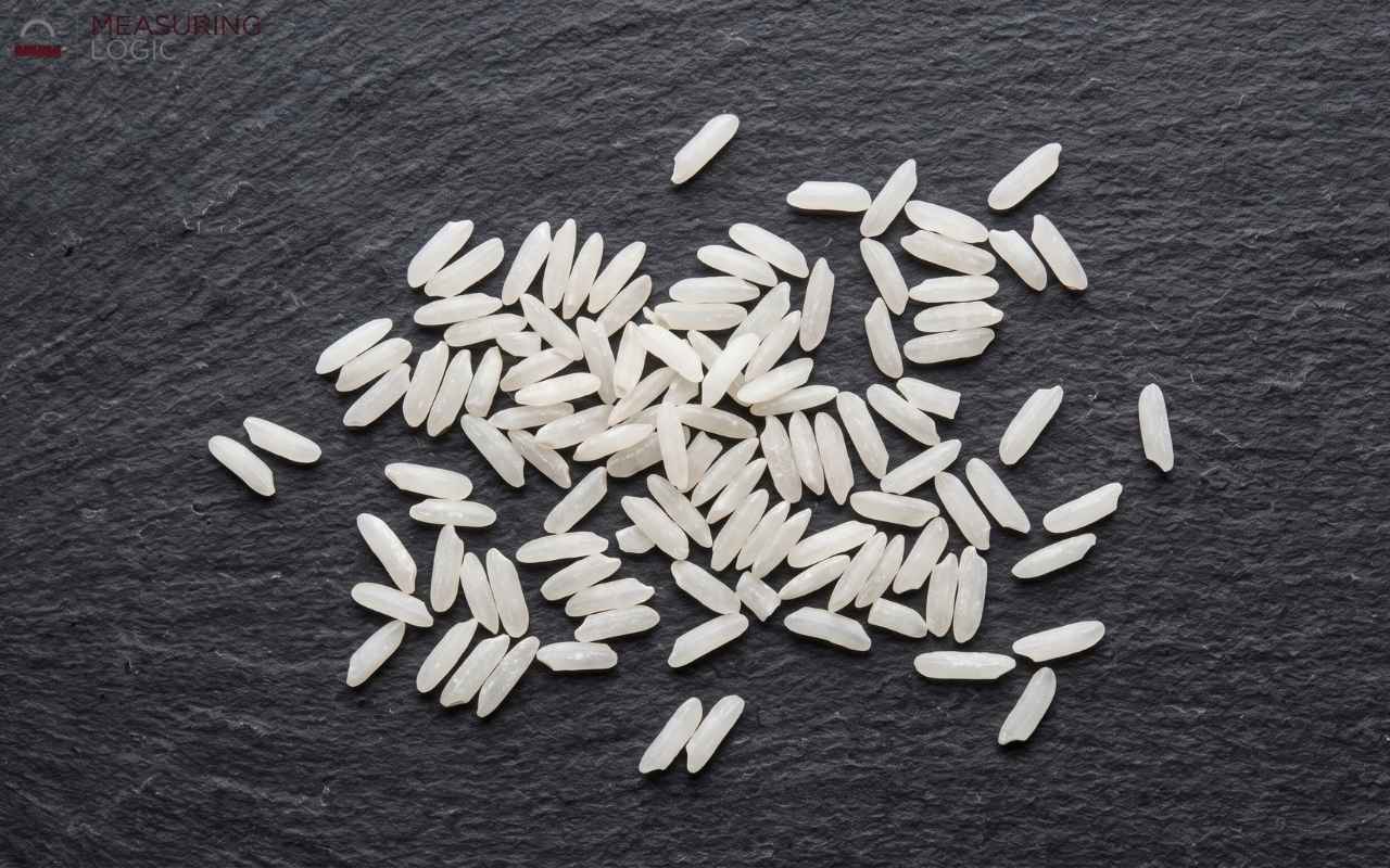 Close of photo of rice grains